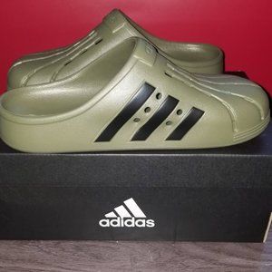 Adidas Olive Green Adilette Clog
